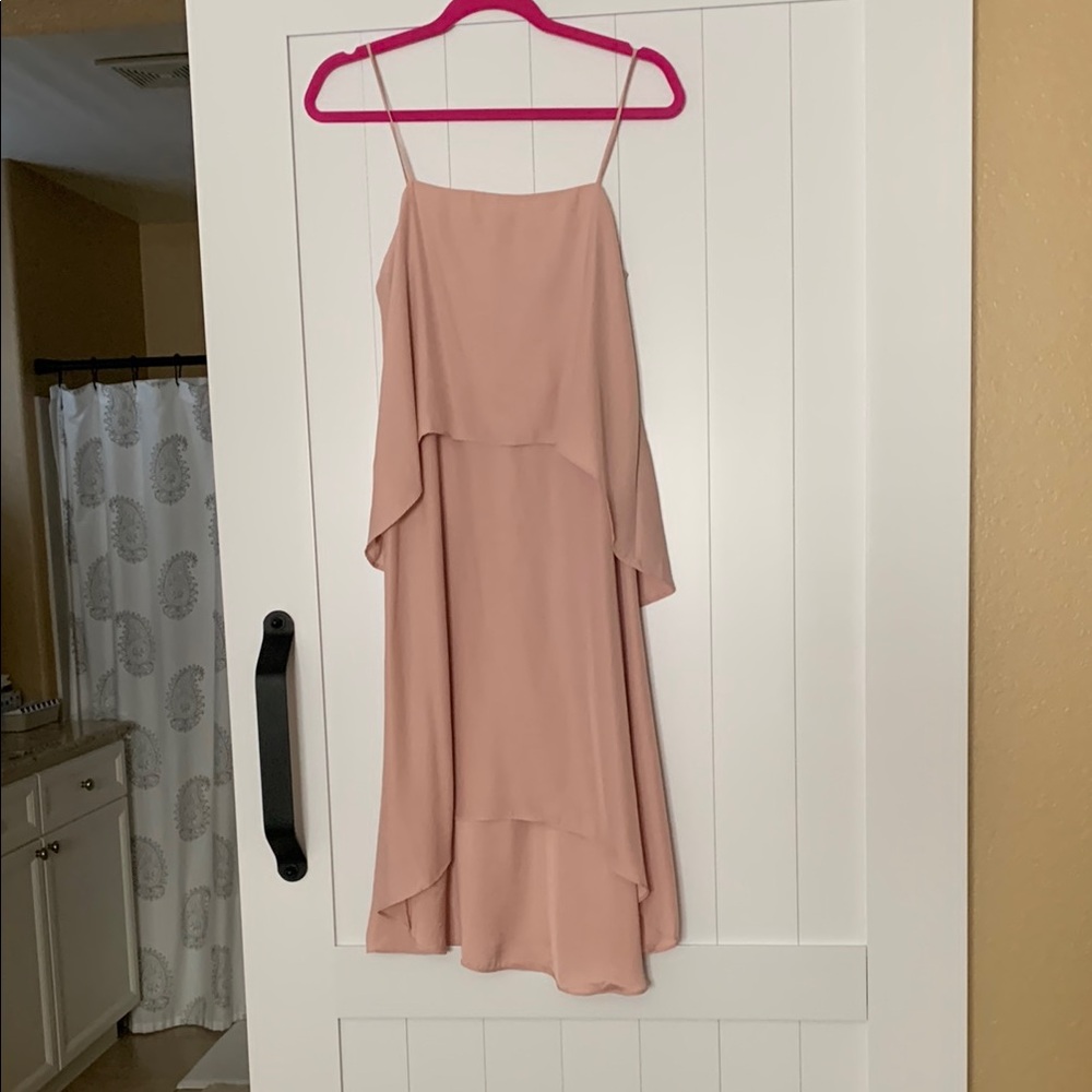 Banana Republic Blush High Low Dress